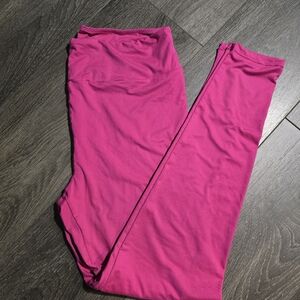 Pink leggings size TC